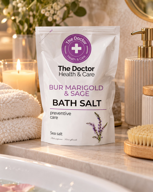 Vannas sāls The Doctor H&C, dažādi veidi, 500 g