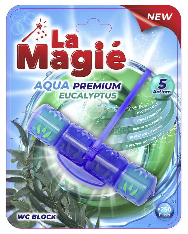 Tualetes bloks LA MAGIÉ, 1x40 g, dažādi veidi