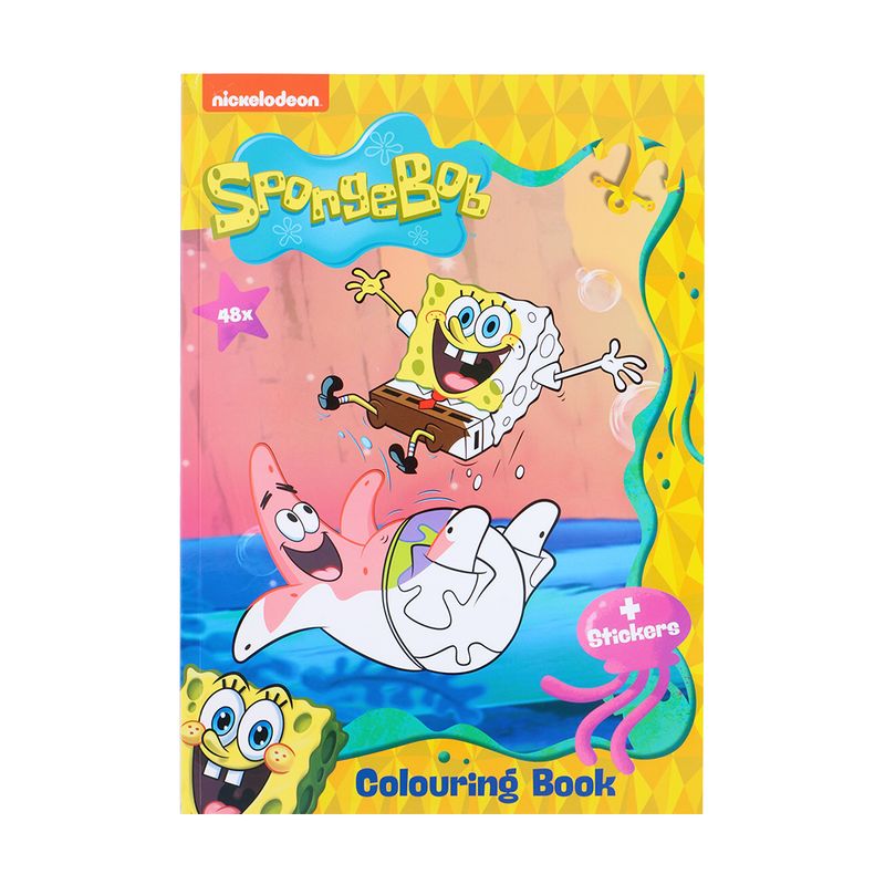 Krāsojamā grāmata ar uzlīmēm, 48 lapas