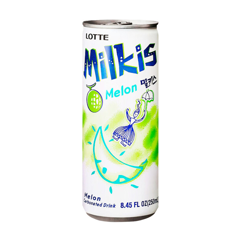 Gāzēts dzēriens Lotte Milkis, dažādas garšas, 250 ml