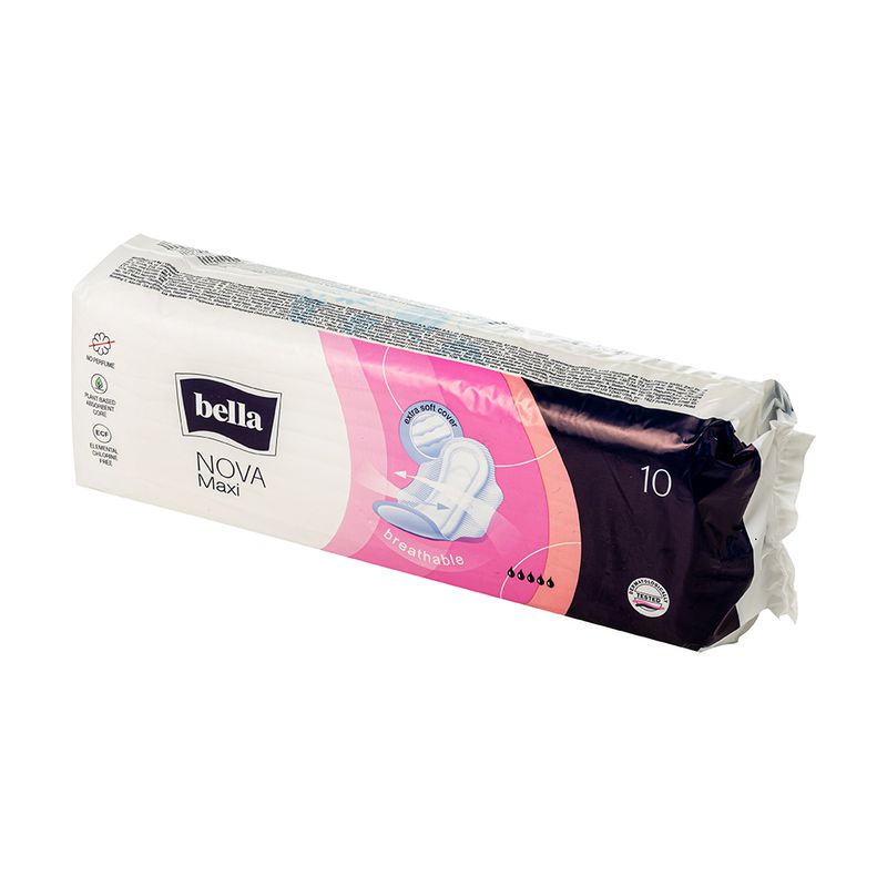 Higiēniskās paketes BELLA Nova Maxi, 10 gab.