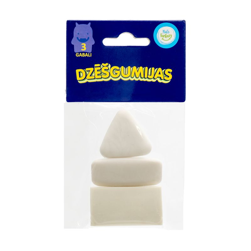 Dzēšgumijas, 3 gabali