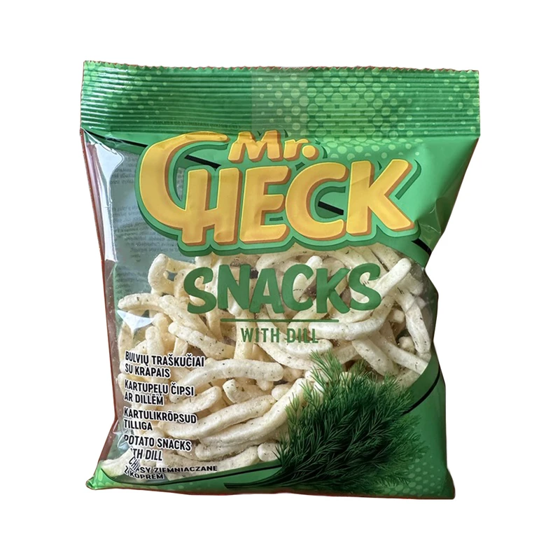 Kartupeļu čipsi Mr.Check, dažādi veidi, 50 g