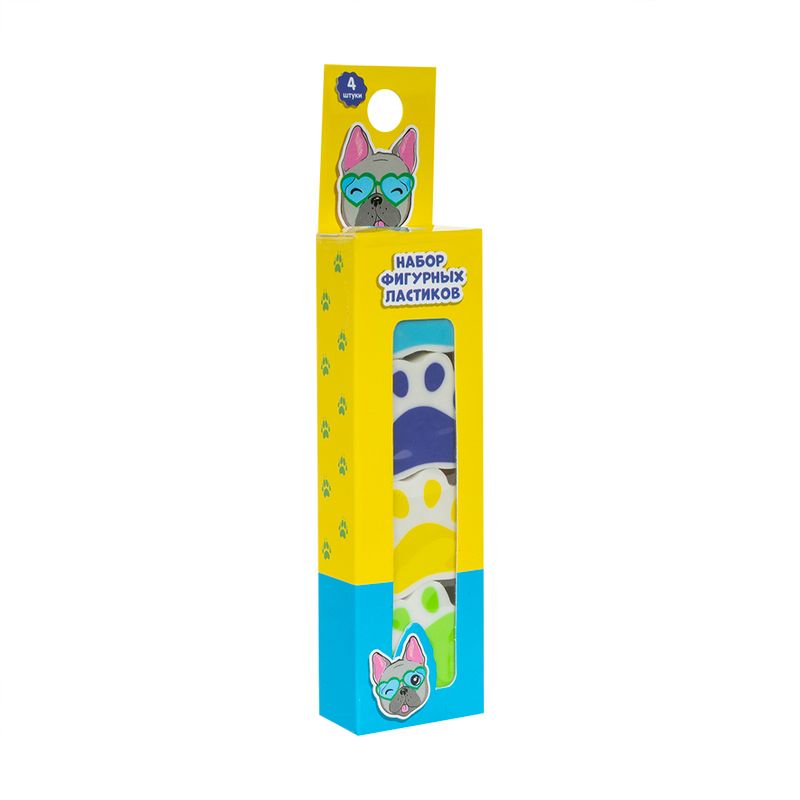 Dzēšgumijas komplekts, Kid's Fantasy, 4 gab., dažādi veidi