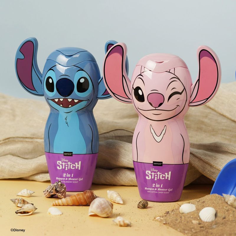 Bērnu dušas želeja-šampūns Lilo&Stitch, 300 ml