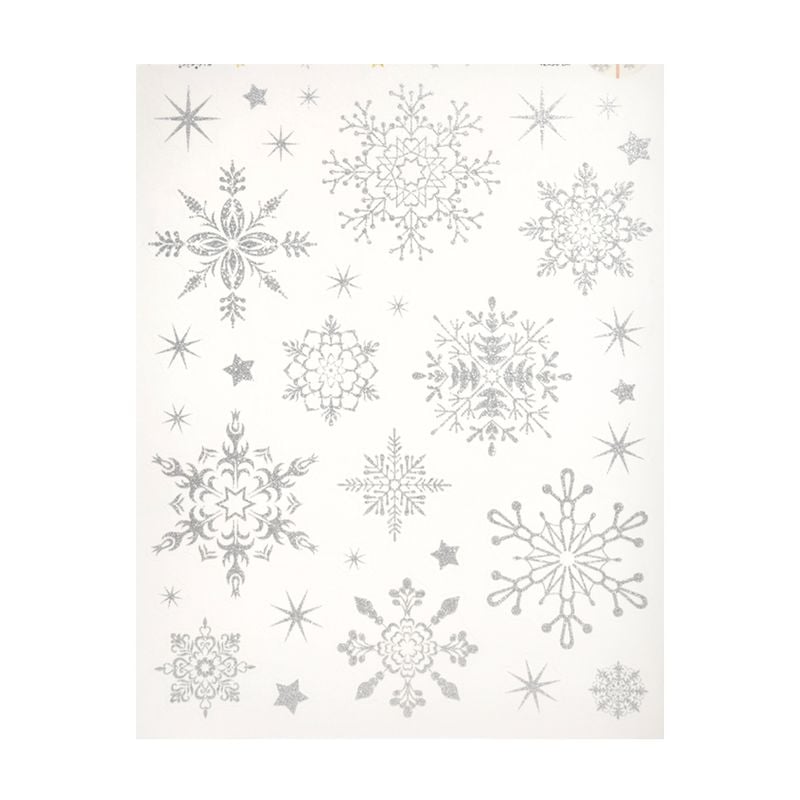 Ziemassvētku uzlīmes logiem, 42x30 cm