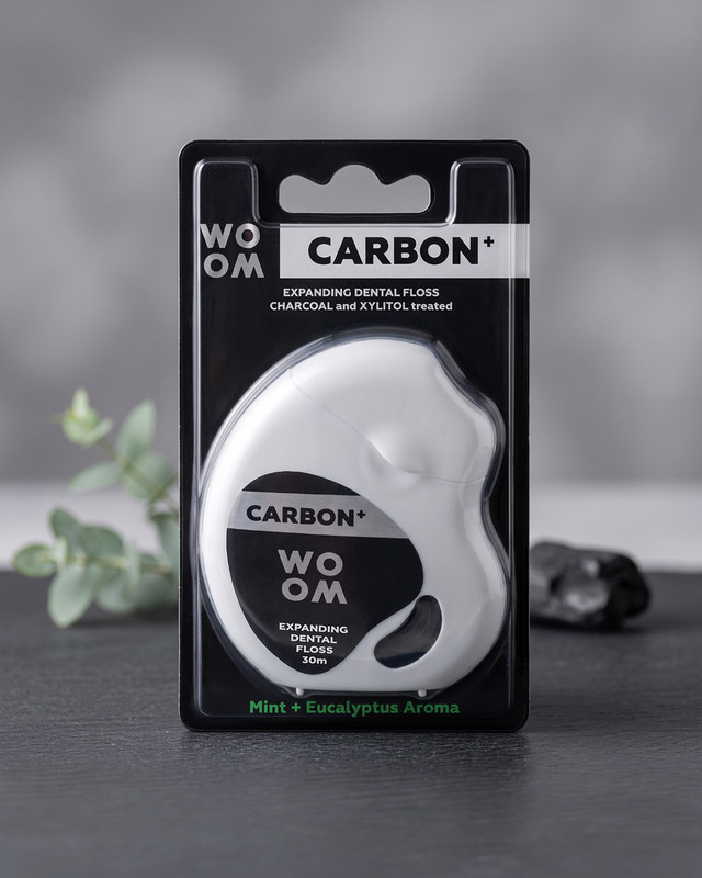 Zobu diegs WOOM CARBON+, 30 m