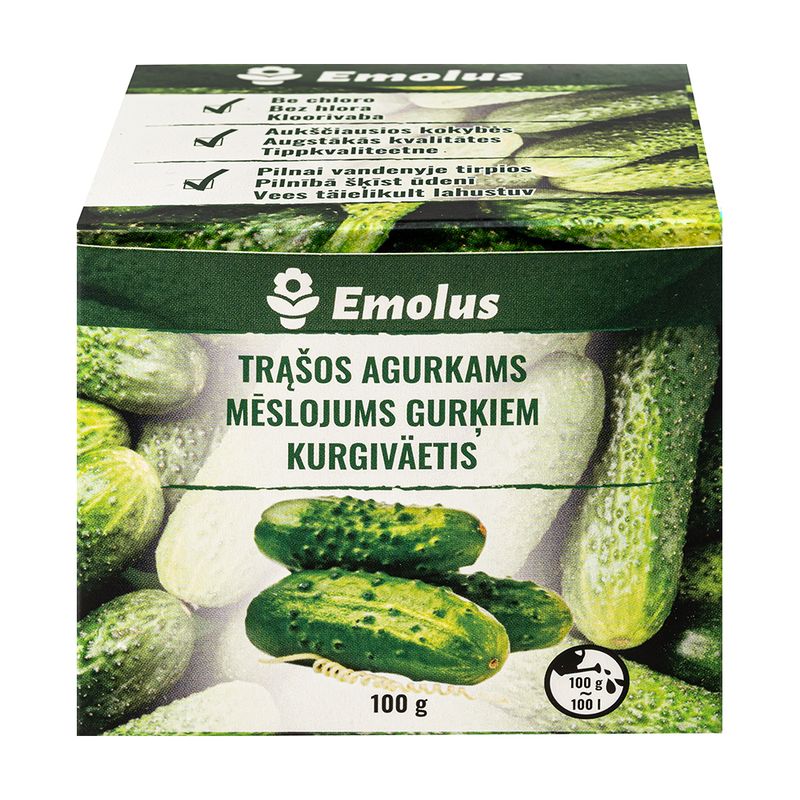Mēslojums gurķiem, 100 g