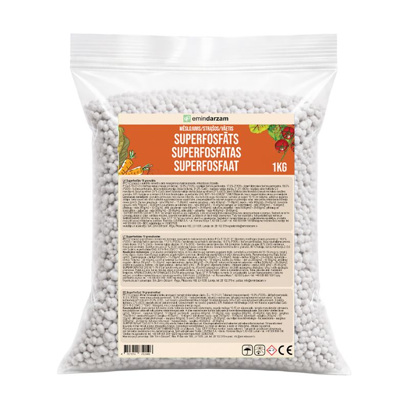 Mēslojums Superfosfāts, 1 kg
