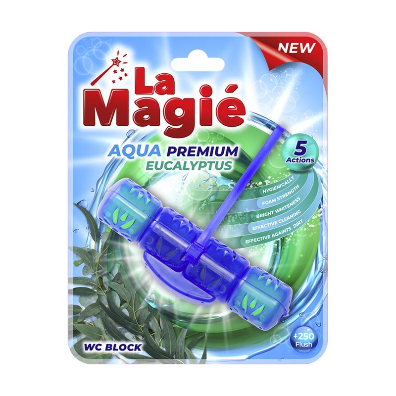 Tualetes bloks LA MAGIÉ, 1x40 g, dažādi veidi