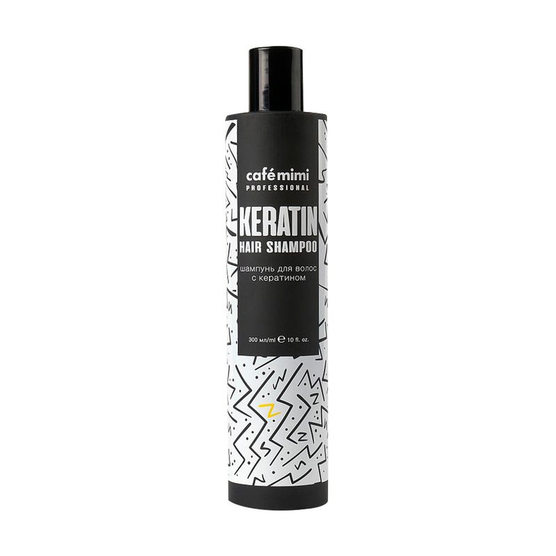 Šampūns Café Mimi, ar keratīnu, 300 ml