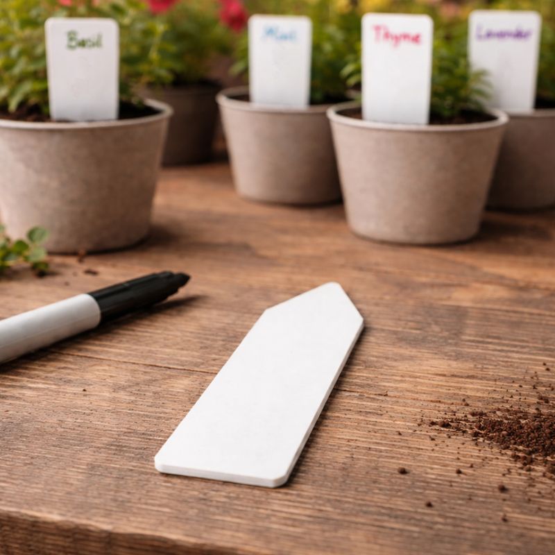 Augu marķēšana lapiņas, 100 gab.