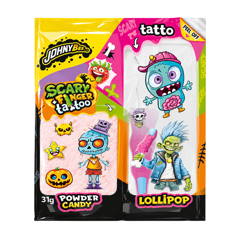 Ledenes Scary finger + tattoo, 31 g