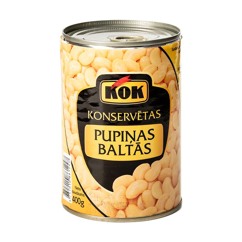 Baltās pupiņas KOK, 400 g