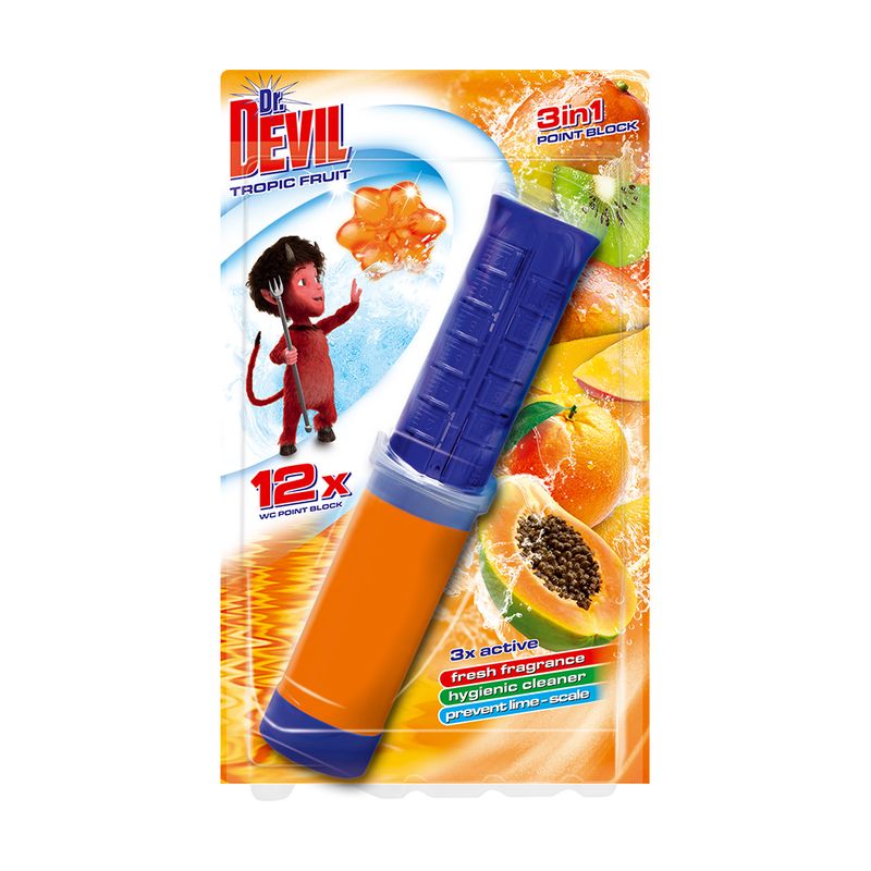 Tualetes bloks Dr. Devil, Sunset bloosom, 75 ml