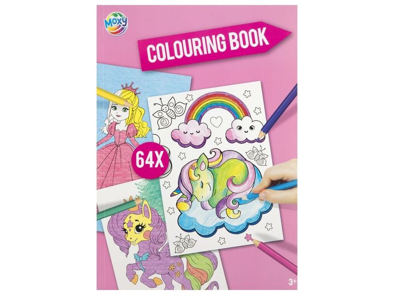 Krāsojama grāmata A4, 64 lapas