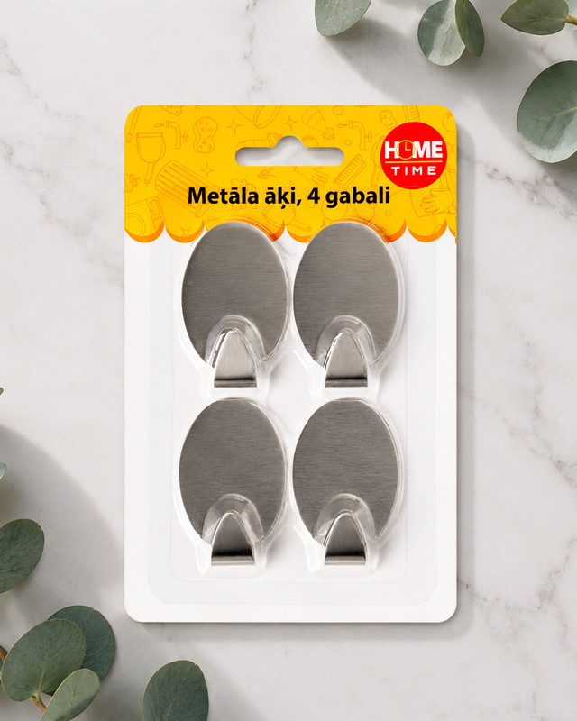 Металлические крючки, 4 шт.