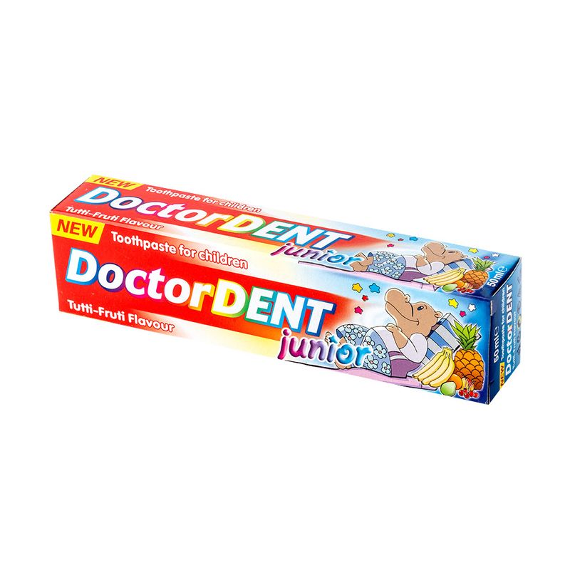 Zobu pasta bērniem DOCTOR DENT Tutti-Fruti, 50 ml