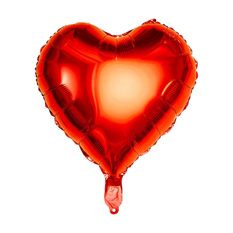 Folija baloni sirds formā, 3 gab.