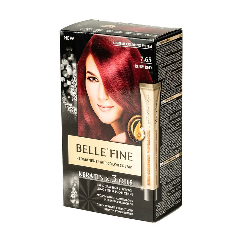 Matu krēmkrāsa Belle Fine, 30 ml, dažādi veidi