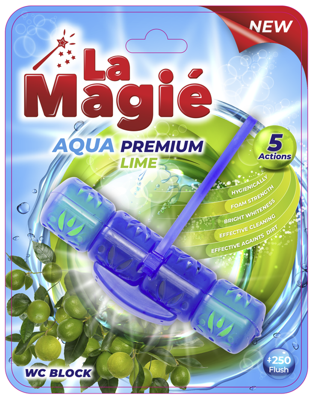 Tualetes bloks LA MAGIÉ, 1x40 g, dažādi veidi