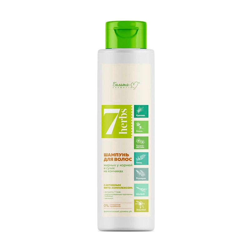 Šampūns 7herbs, 500 ml