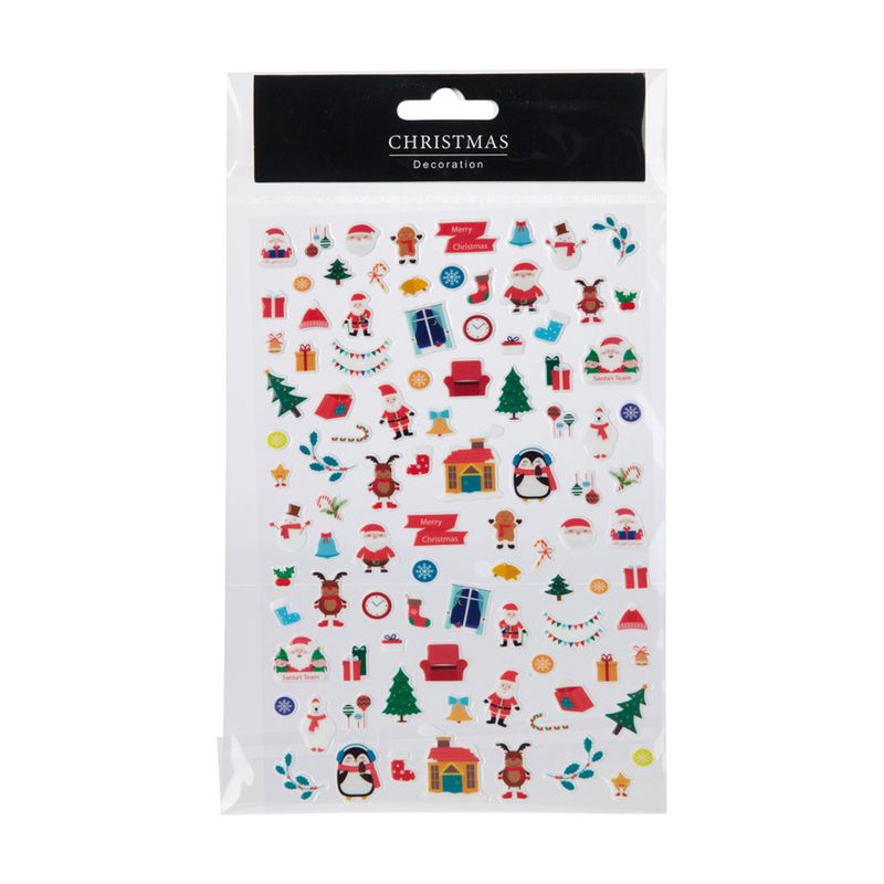 Ziemassvētku uzlīmes 3D