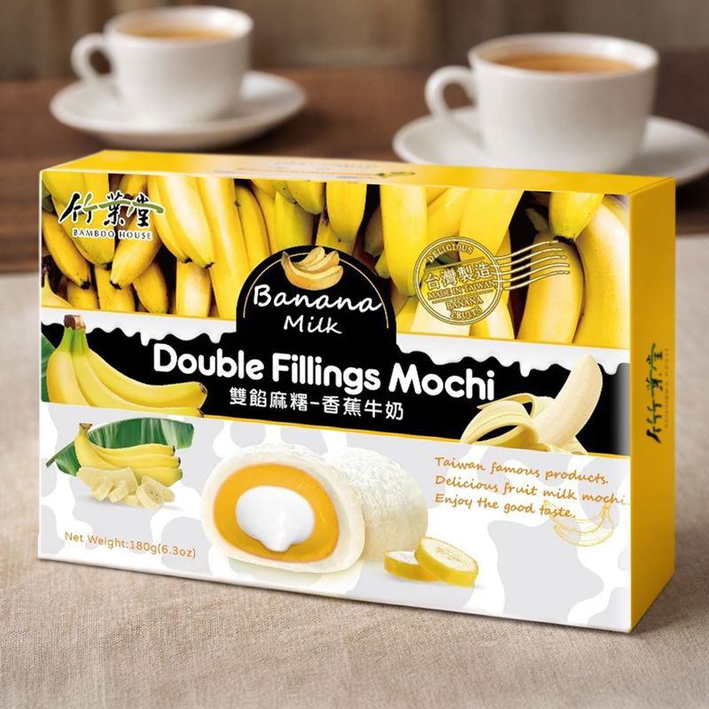 Rīsu deserts Moči BAMBOO HOUSE, 180 g( 6 gab.), dažādi veidi