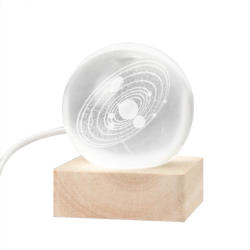 Nakts lampa "Stikla bumba"