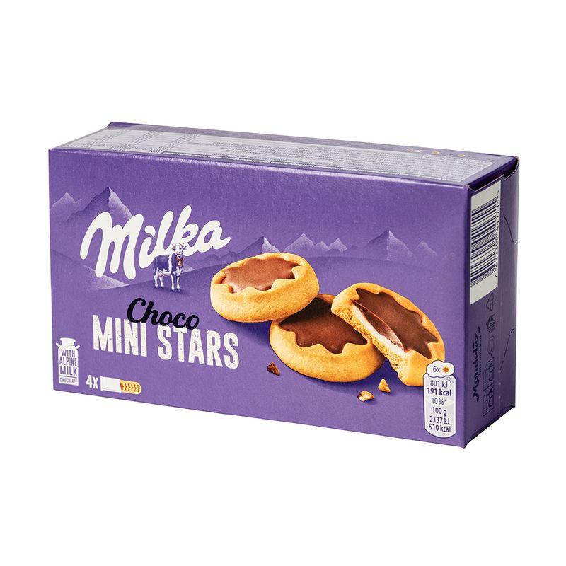 Cepumi Milka Choco Mini Stars, 150 g