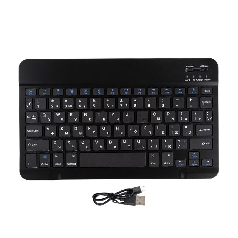 Mini bezvadu tastatūra ar USB kabeli