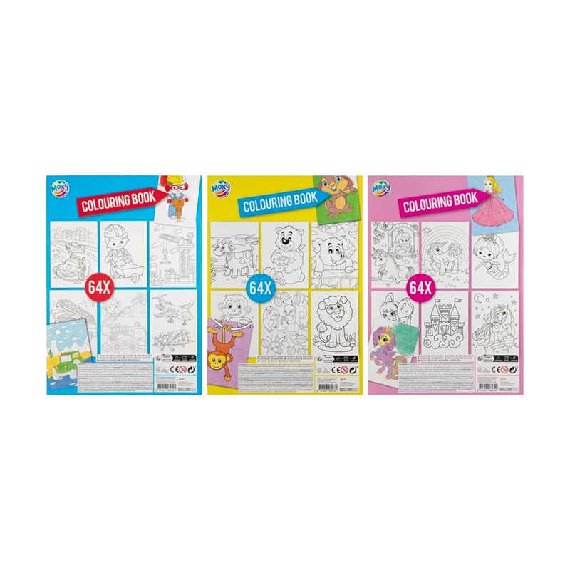 Krāsojama grāmata A4, 64 lapas
