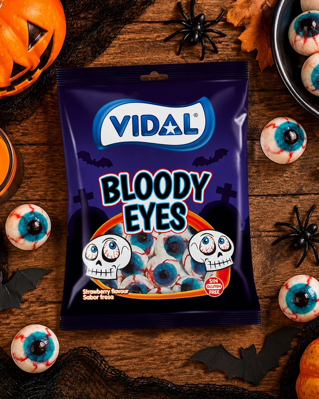 Želejas konfektes VIDAL “BLOODY EYES”, 90 g