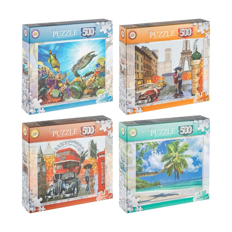 Puzle 500 gab. 26,5x23x4,5cm