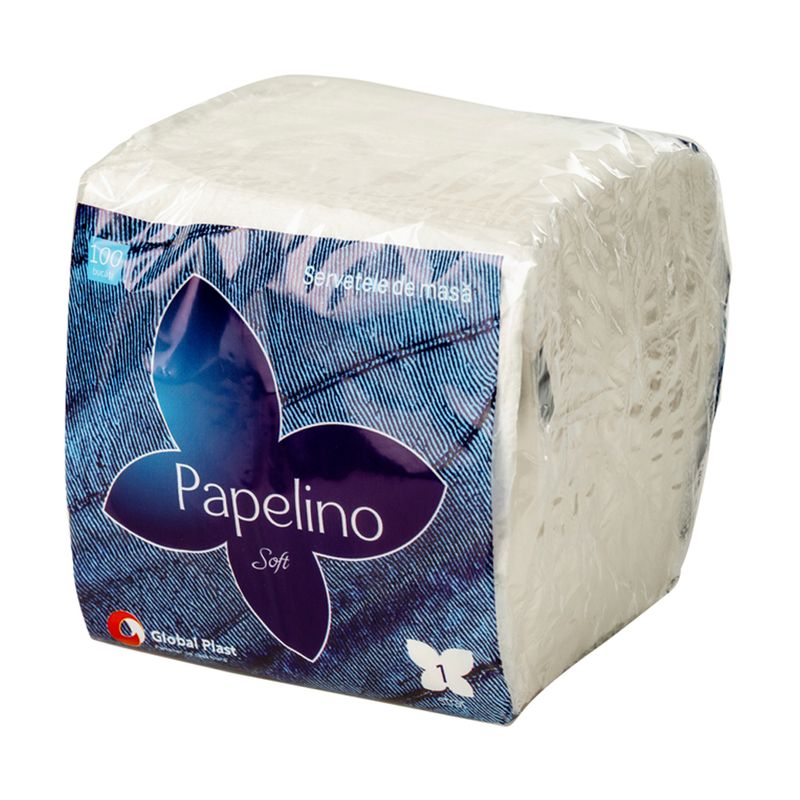 Salvetes, Papelino soft, 25x25 cm, 100 gab., 1 kārta