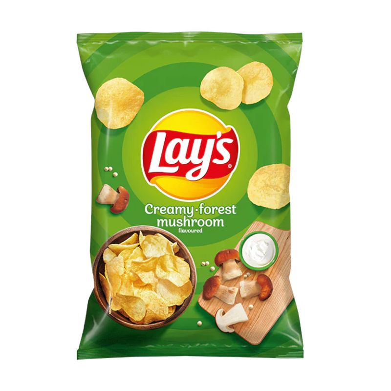 Čipsi Lay's ar sēņu garšu, 130 g