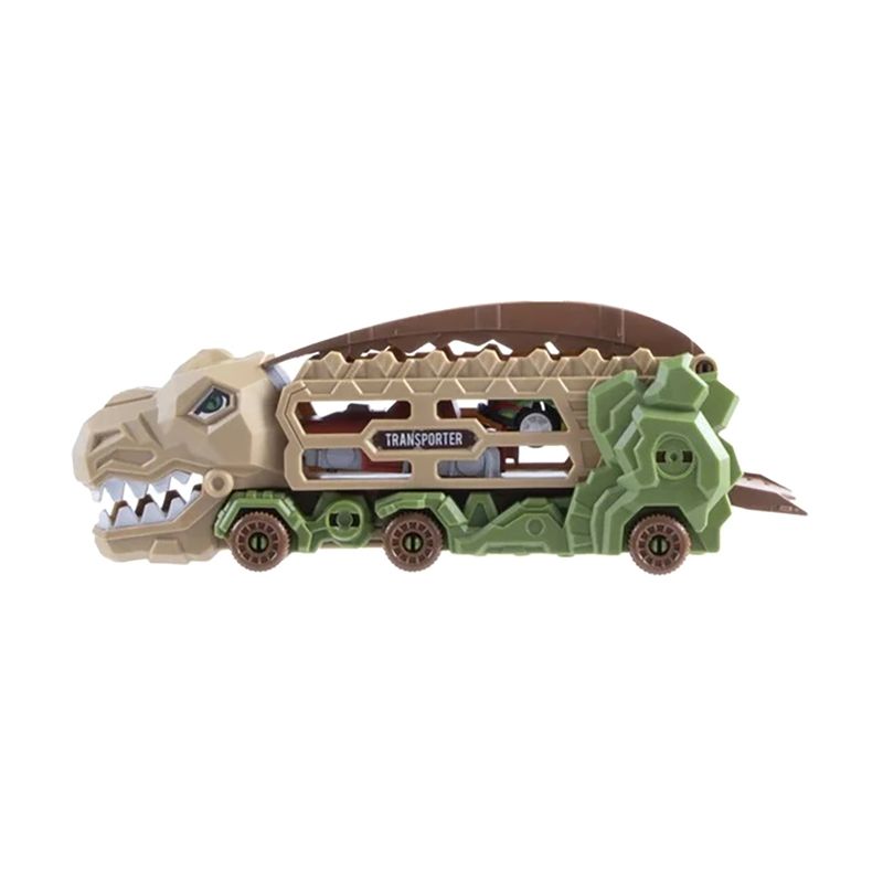 Dinozauru skeleta automašīna, 19 cm