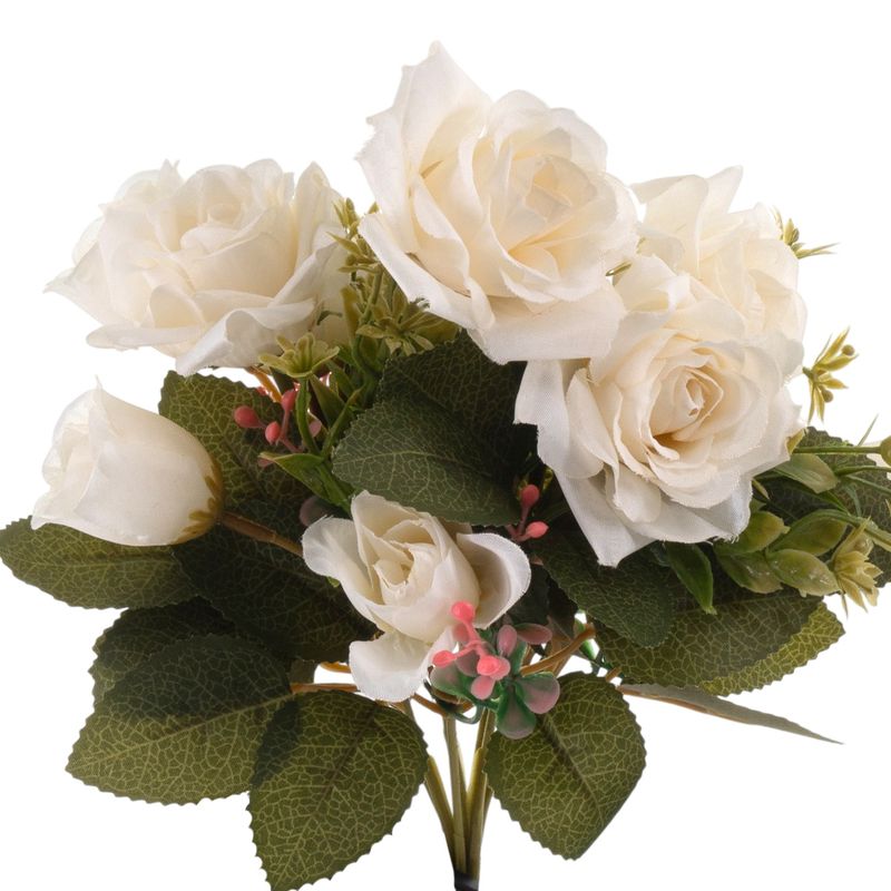 Mākslīgie ziedi Rozes, 28 cm