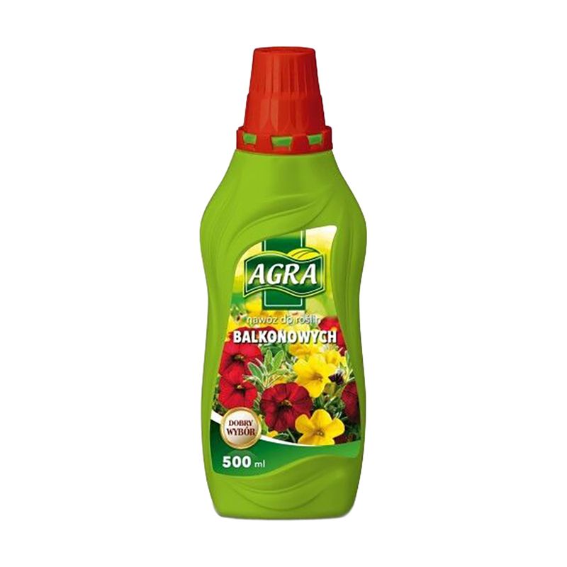 AGRA Balkonu puķēm mēslojums 0.5 l