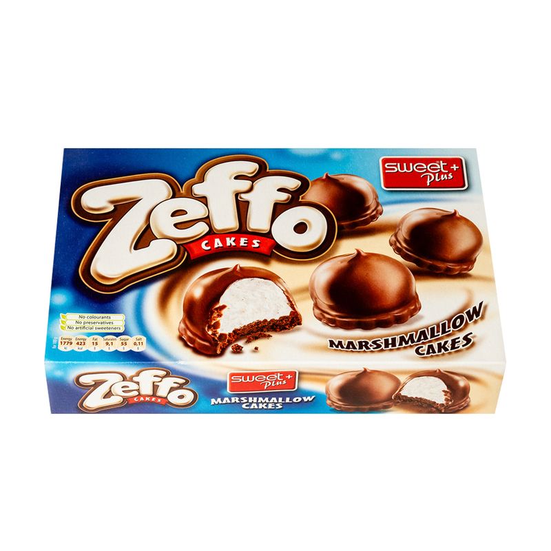 Cepumi Zeffo ar kakao-piena pārklājumu, 150 g