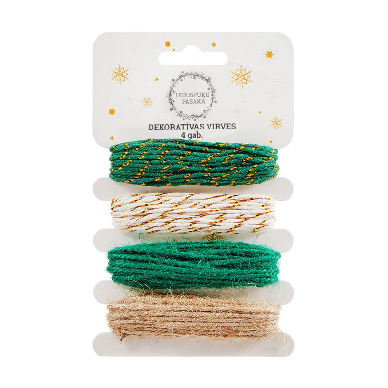 Dekoratīva virve, 4x5m