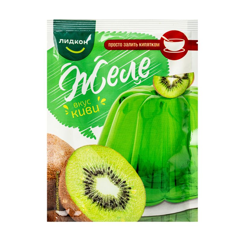 Želejas ar augļu garšu,  80 g