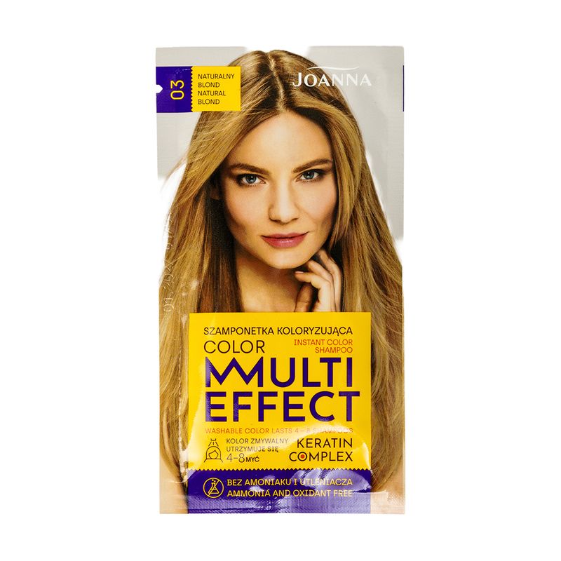 Tonējošais matu šampūns Multi Effect, 35 g, dažādi veidi