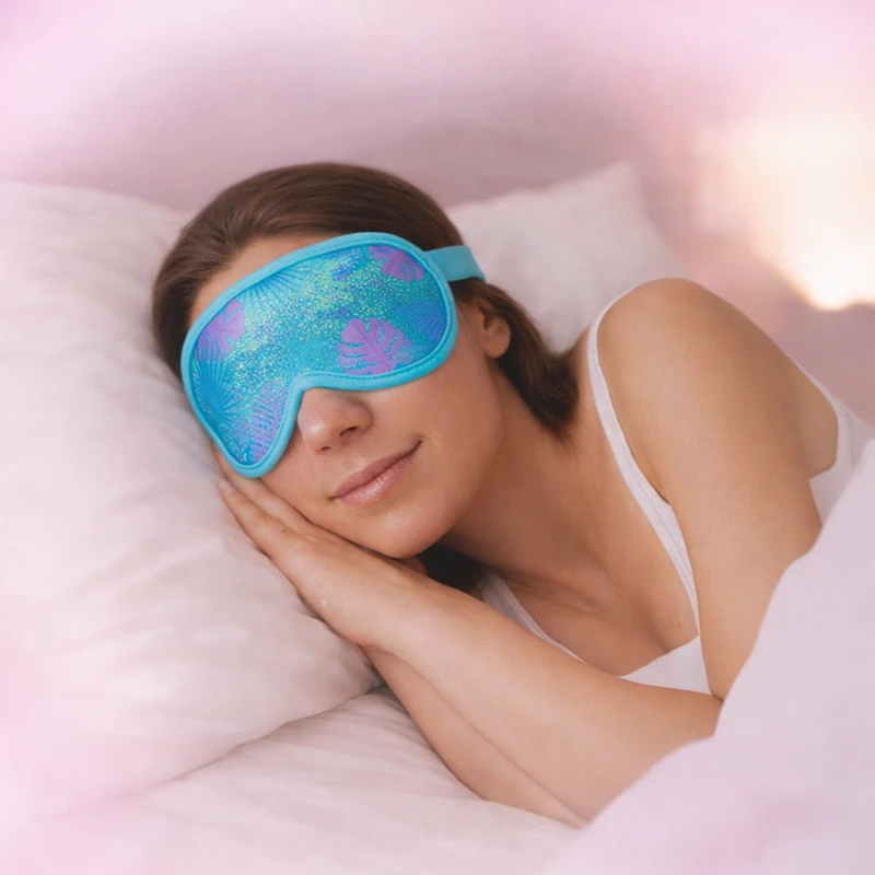 Atvēsinoša - sildoša acu maska