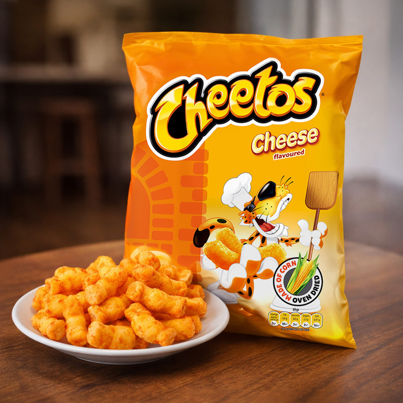 Uzkodas Cheetos, 165 g, dažādi veidi