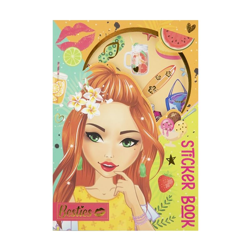 Uzlīmju grāmata "Besties", A5, 8 lpp.