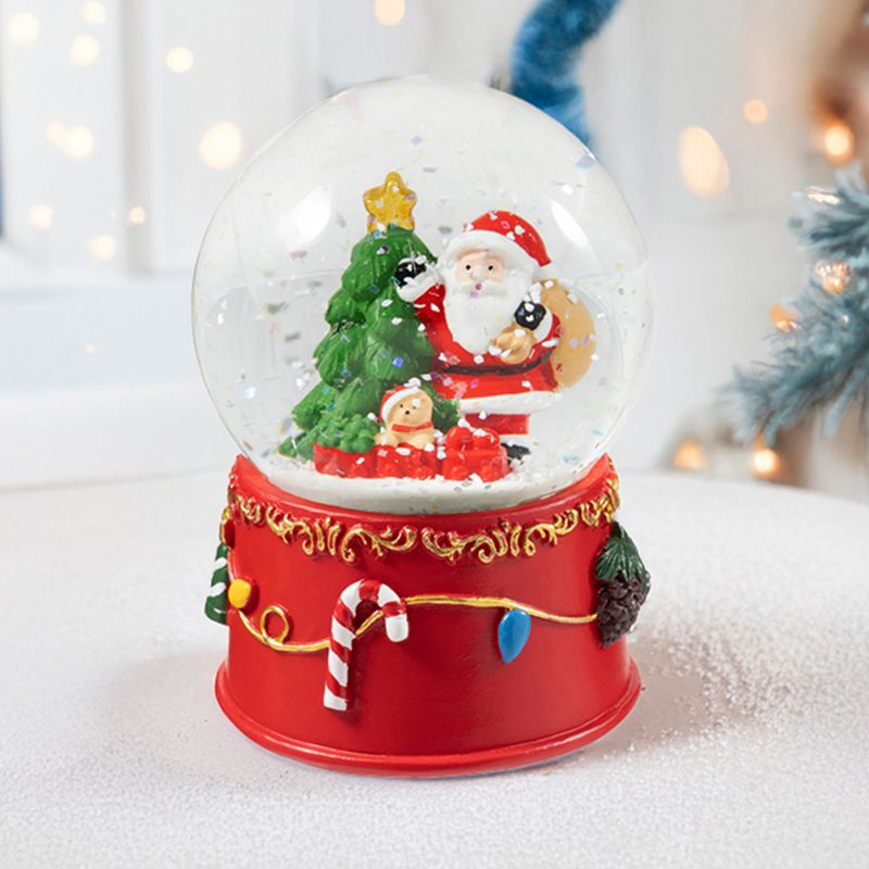 Ziemassvētku kristāla bumba, 6,5 cm