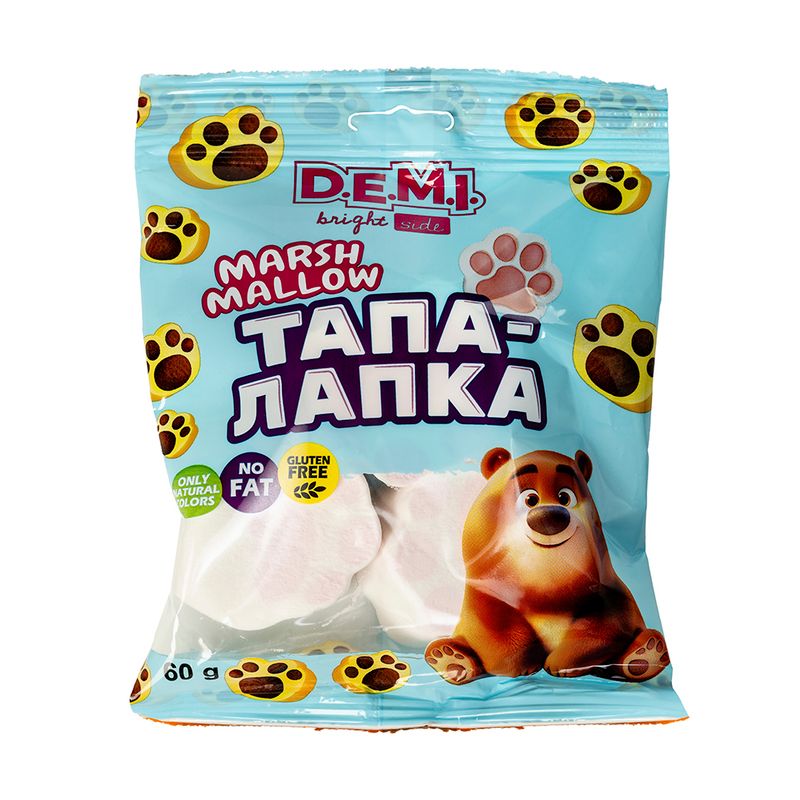 Zefīrs Demi Marshmallow Tapa Lapka, 60 g