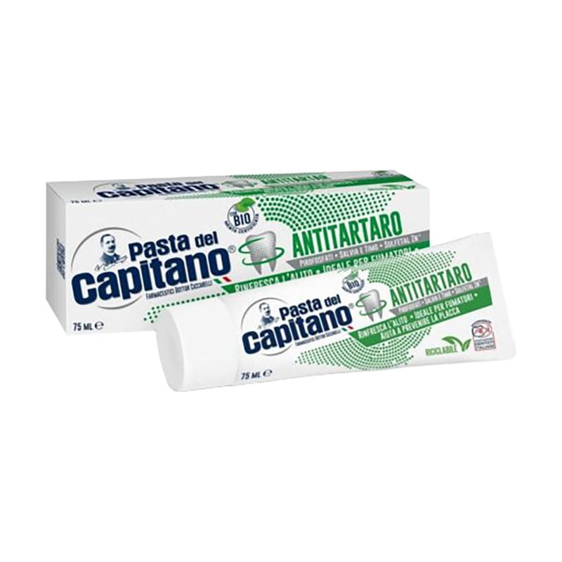 Zobu pasta Del Capitano, 75 ml, dažādi veidi