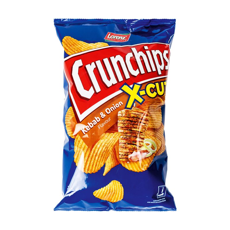Čipši Crunchips, Kebab&Onion, 75 g